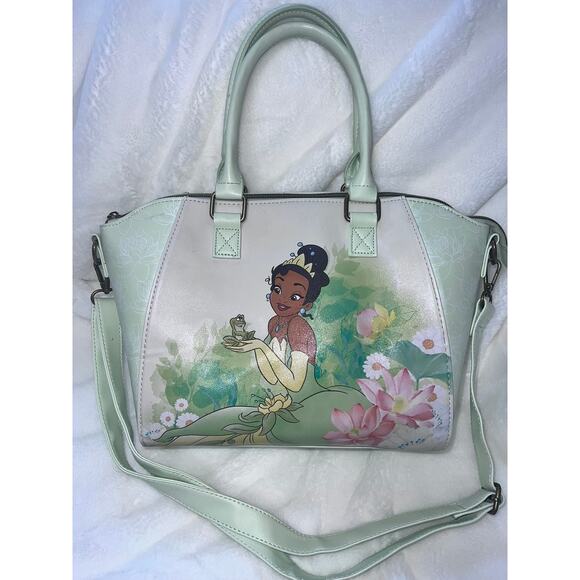 Loungefly Handbags - Loungefly Disney Princess‎ and the Frog Watercolor Tote Bag Multicolor